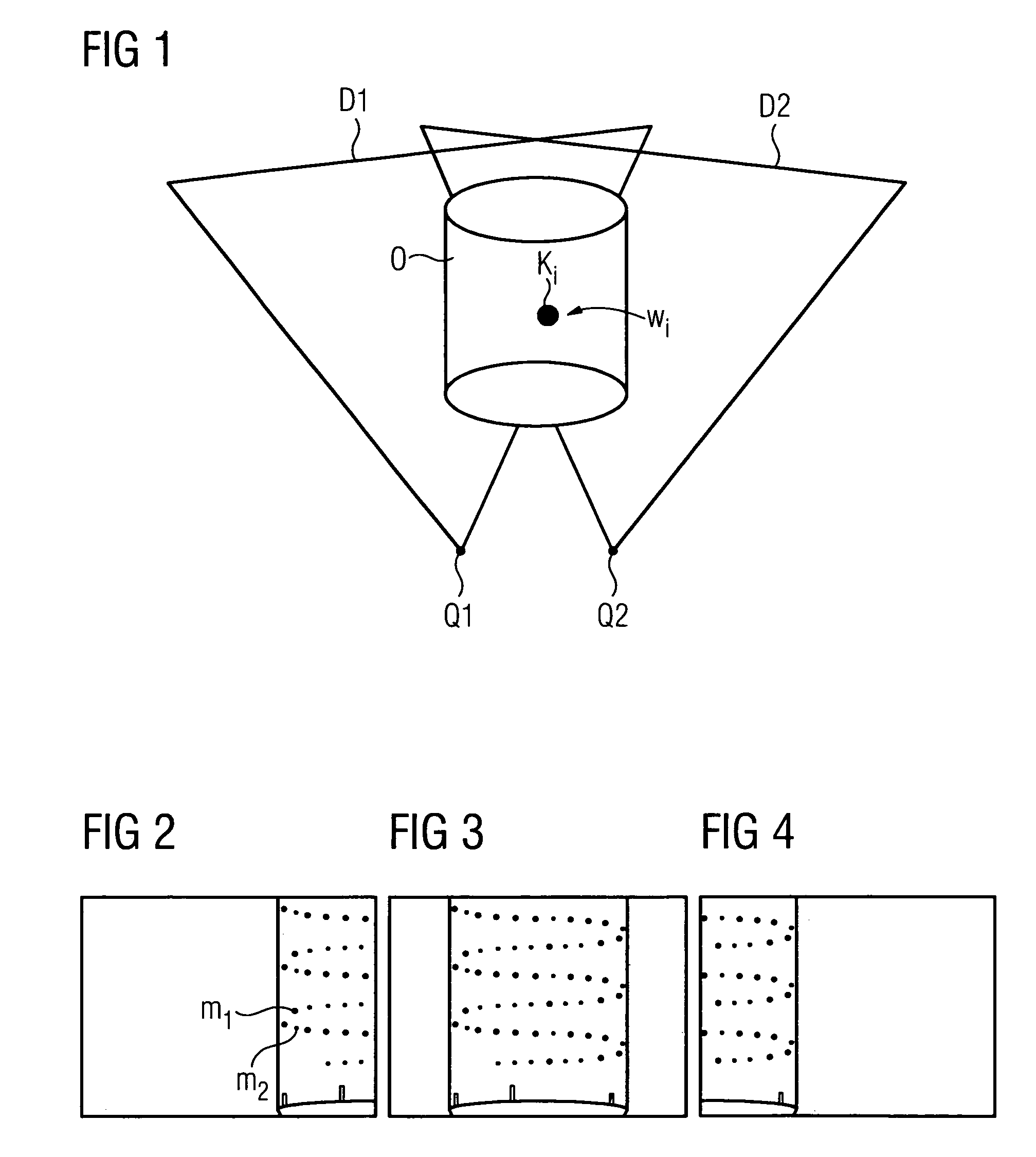 Method for determining an imaging rule and method for generating a 3D reconstruction