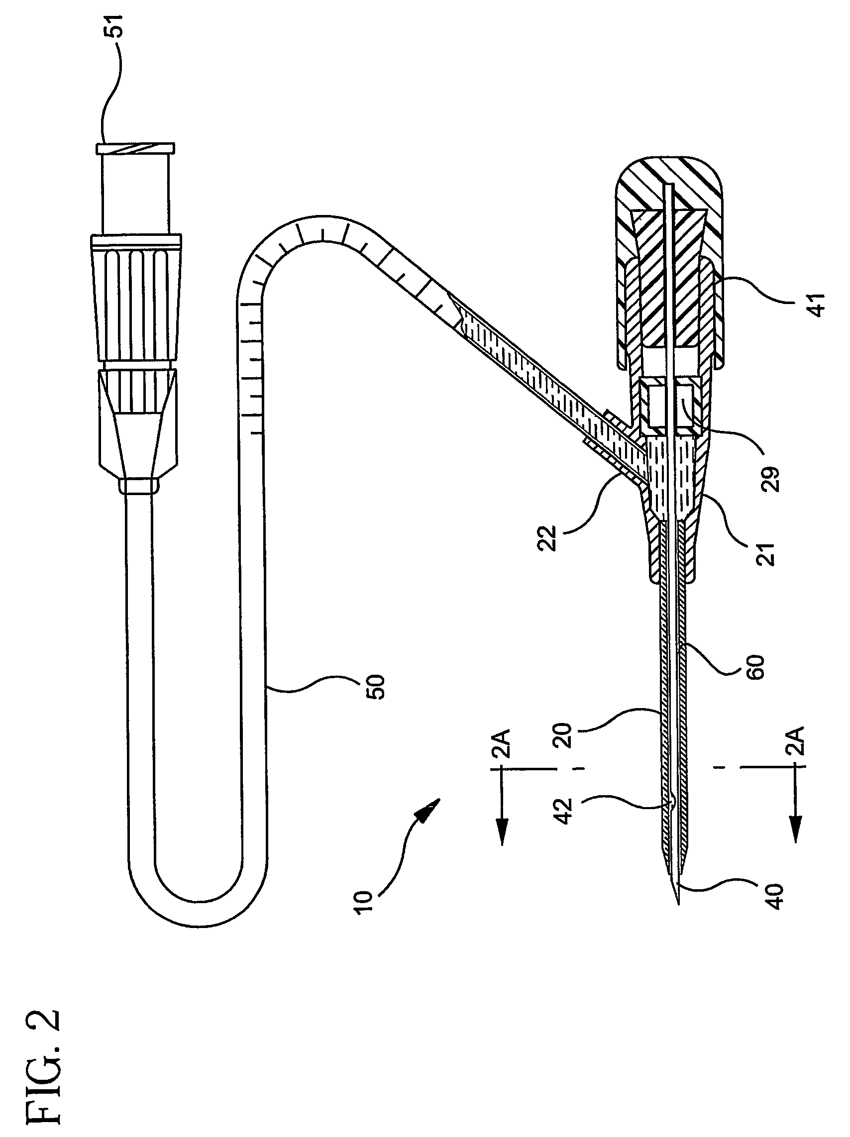 Method of and apparatus for controlling flashback in an introducer needle and catheter assembly