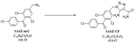 The synthetic method of carboxyamidotriazole