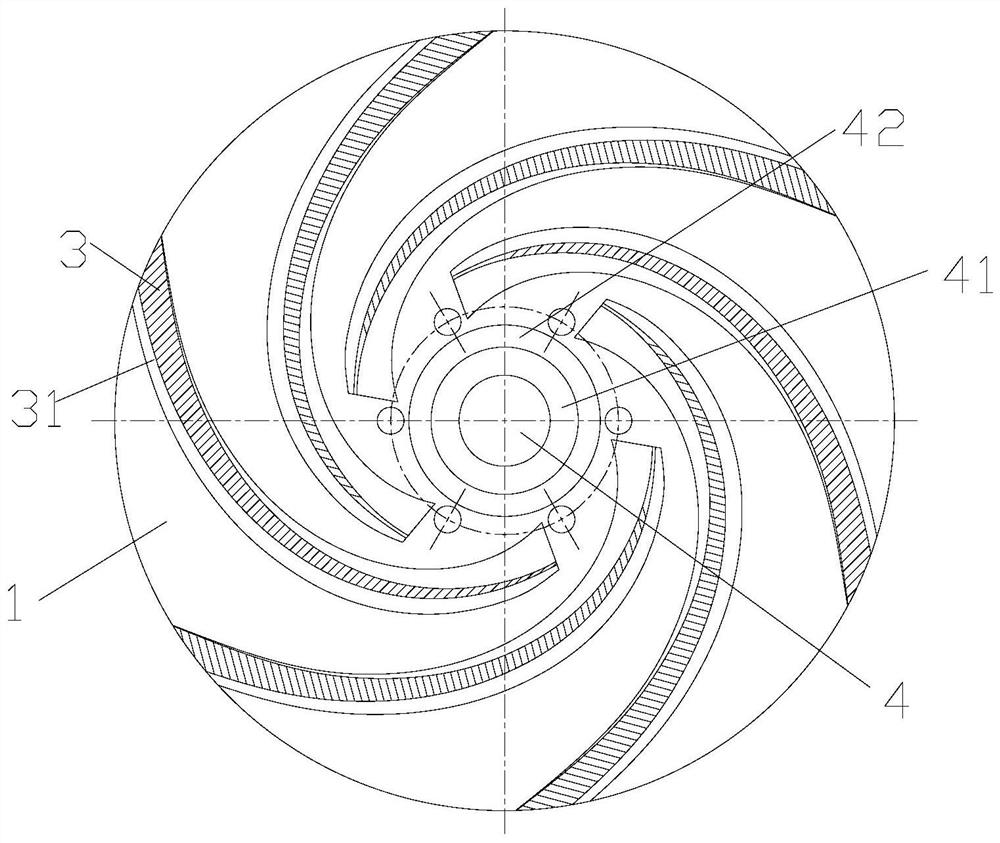 A consumable impeller with long service life