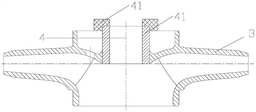 A consumable impeller with long service life