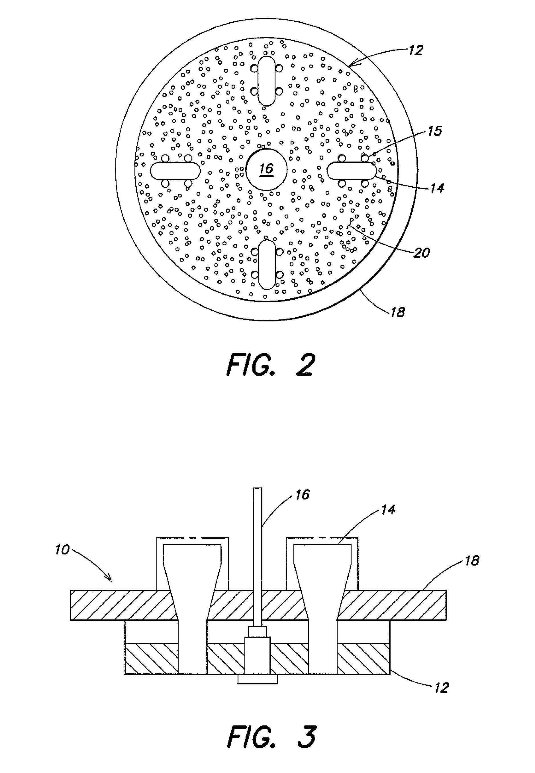 Methods and apparatus for sensing characteristics of the contents of a process abatement reactor