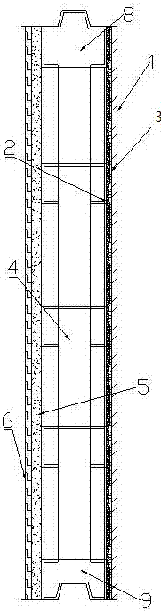 Standardized unit fabricated composite wall