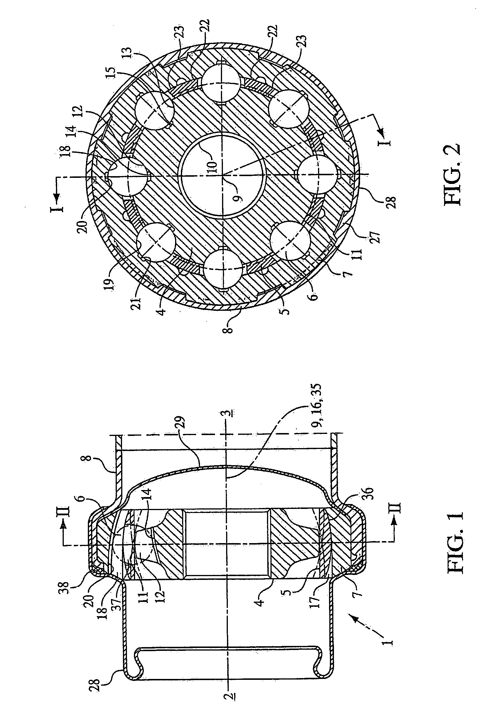 Opposed path joint