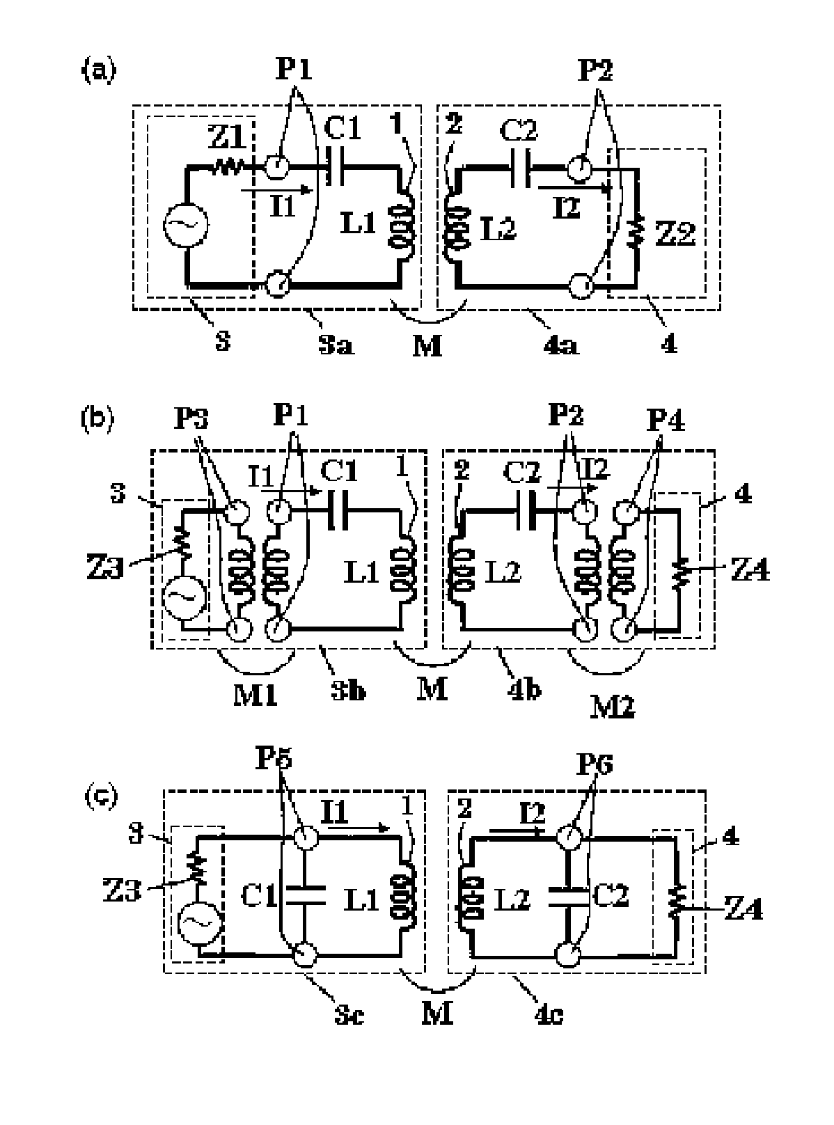 Induced power transmission circuit