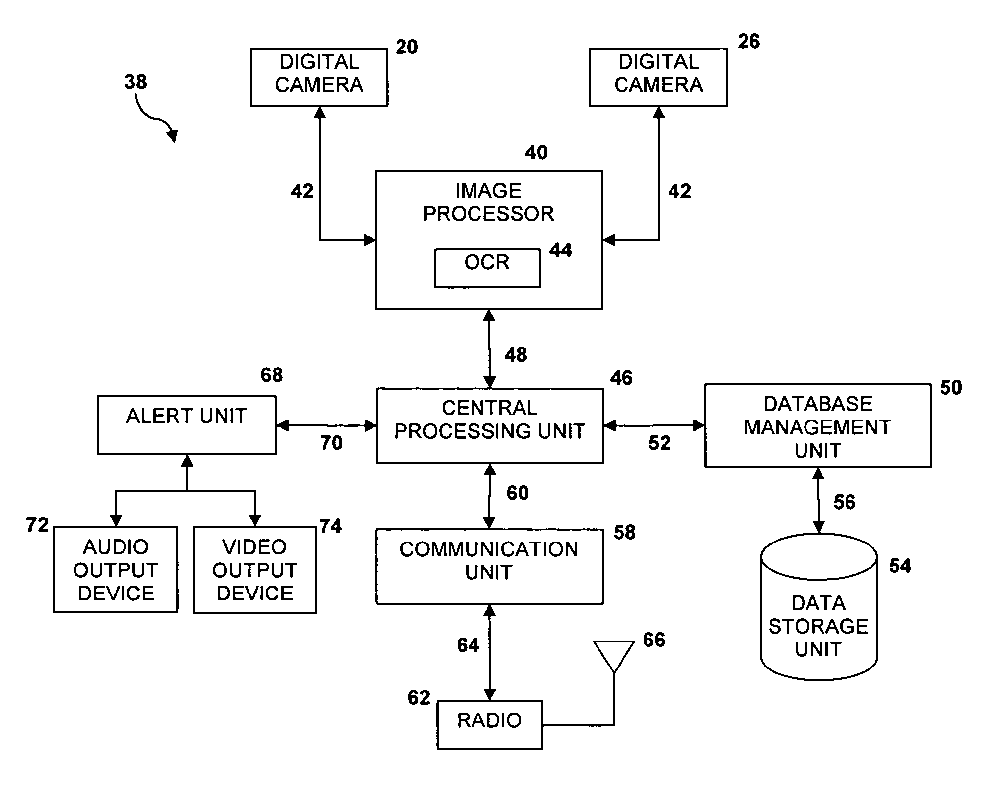 Method and system for alerting a patrol officer of a wanted vehicle