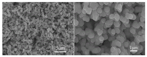 Indium oxide nanosphere and preparation method thereof