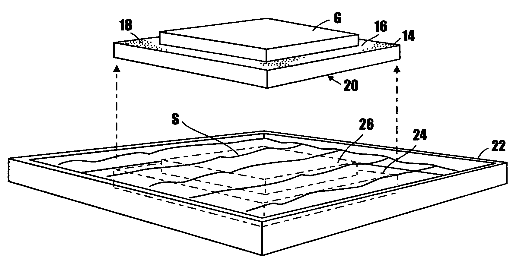 Gel suspension apparatus