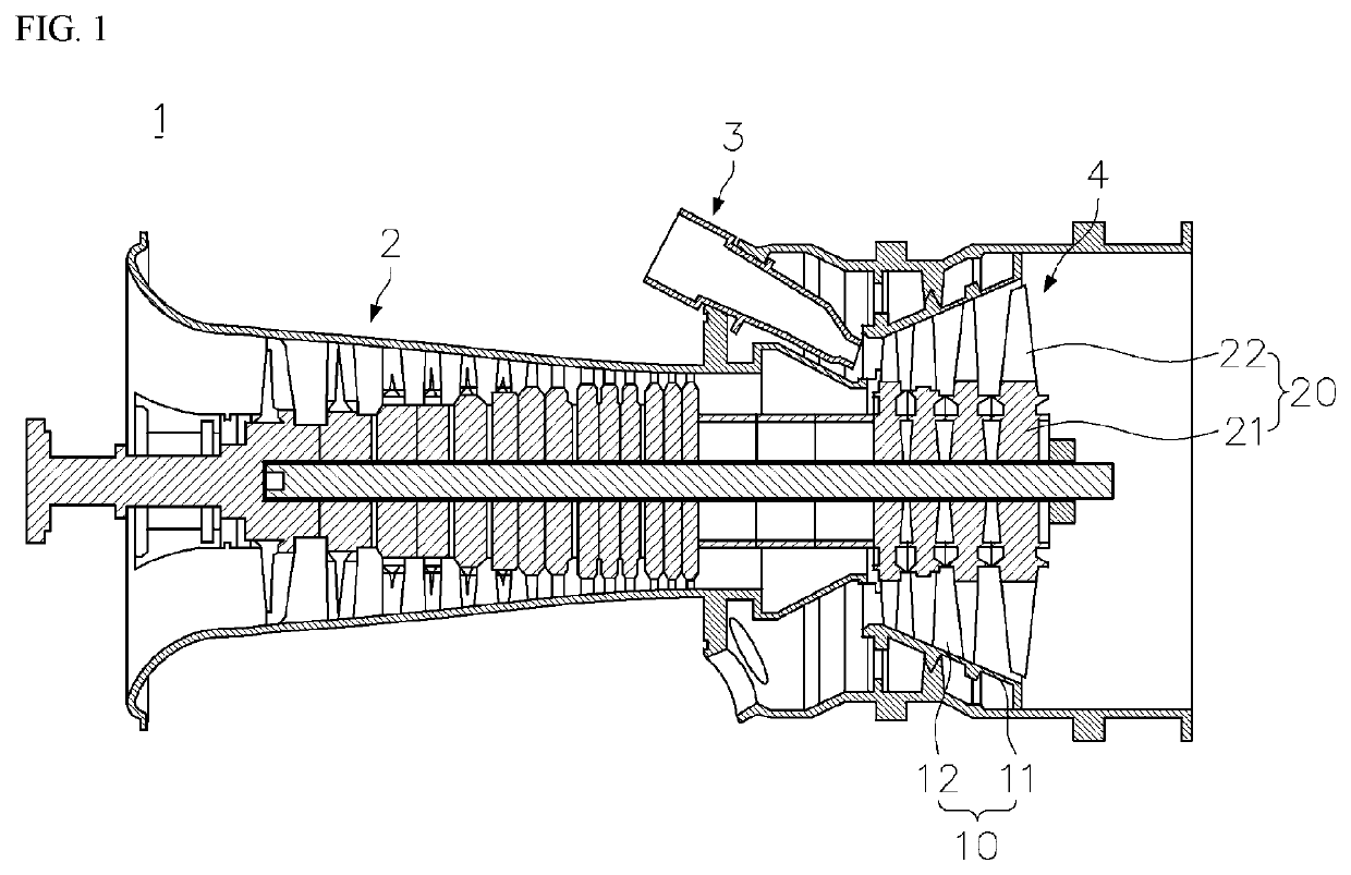 Ring segment and turbomachine including same