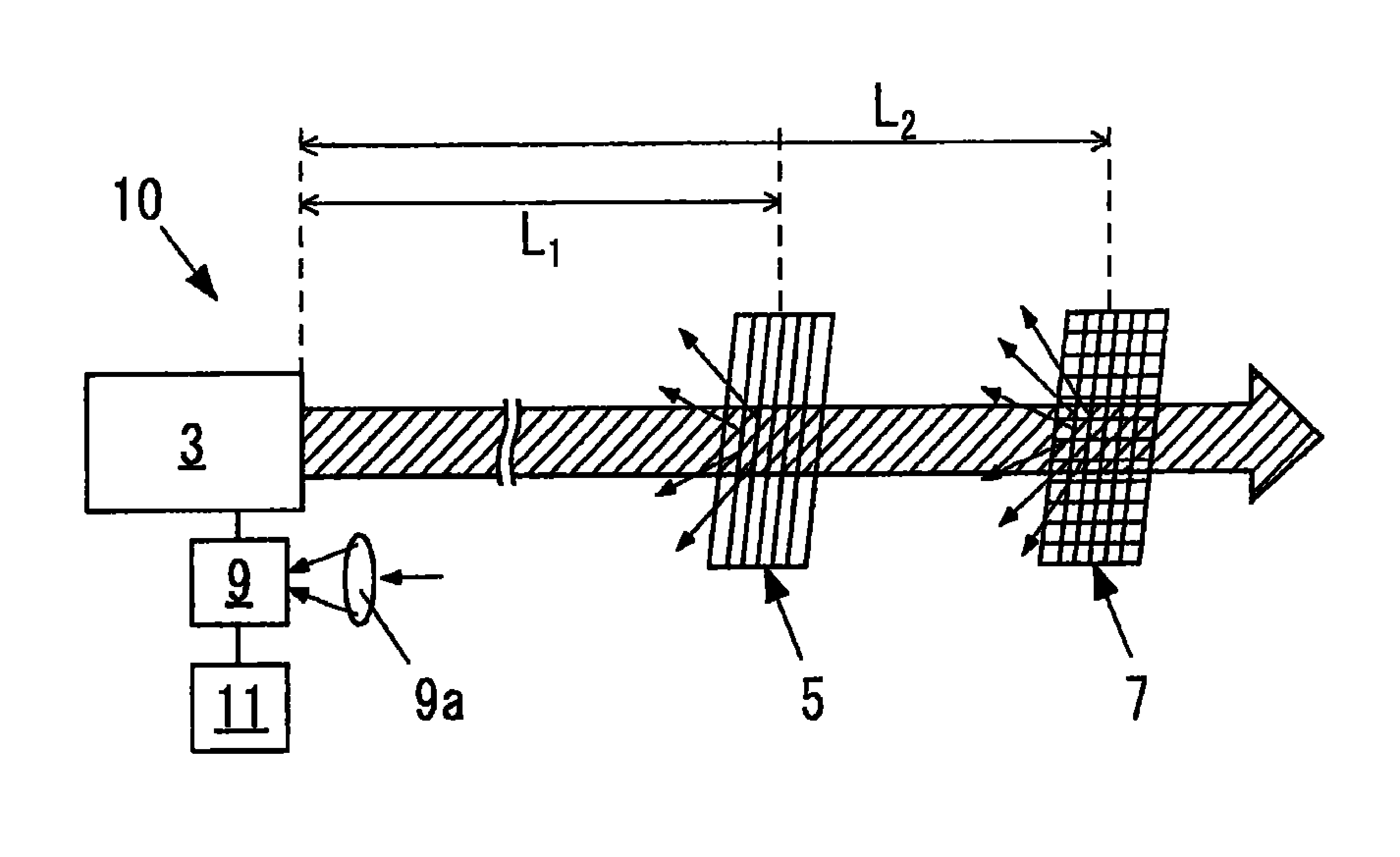 Apparatus for determining concentration of gaseous component