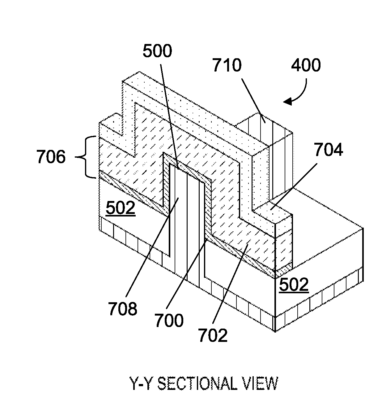 Replacement source/drain finfet fabrication