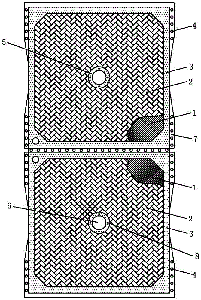 A method for making bauxite positive flotation concentrate filter press filter cloth