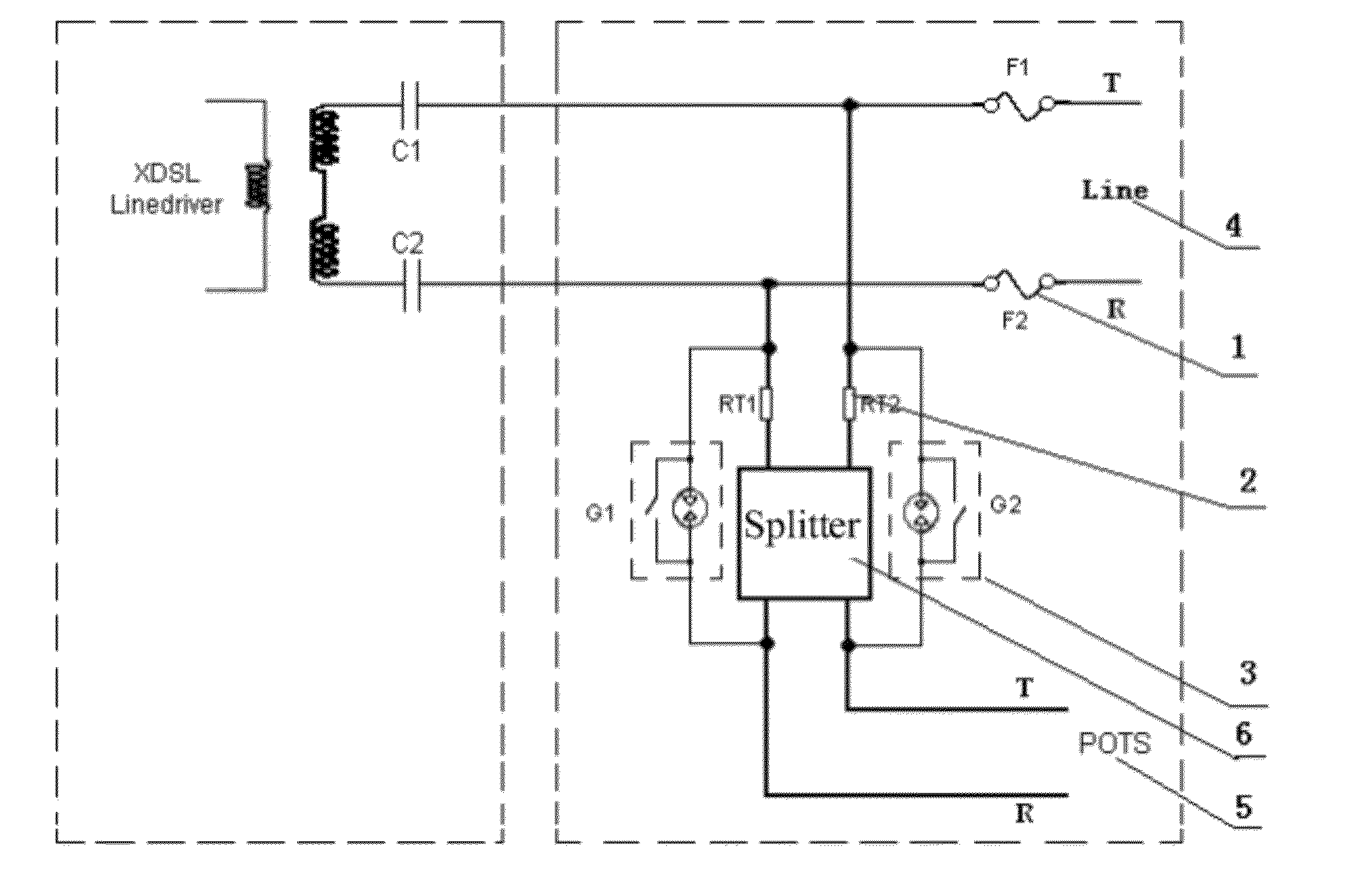 DSL protection circuit - Eureka | Patsnap develop intelligence library