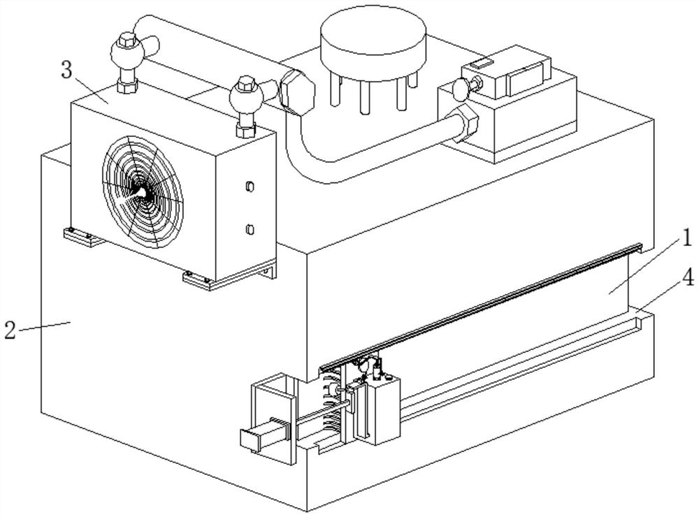 A shield machine reducer with heat dissipation function