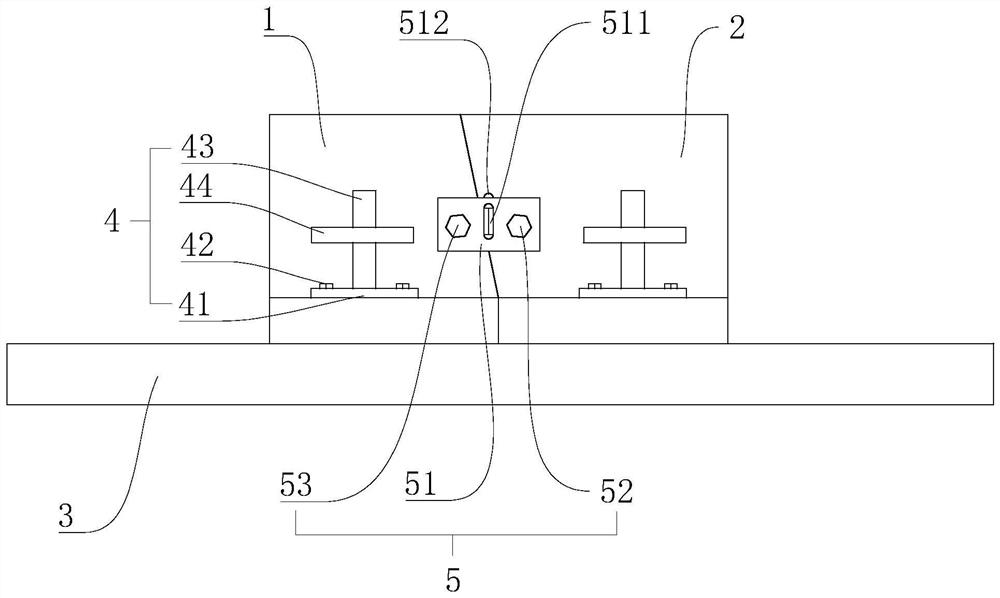 Guide rail joint correcting and adjusting tool