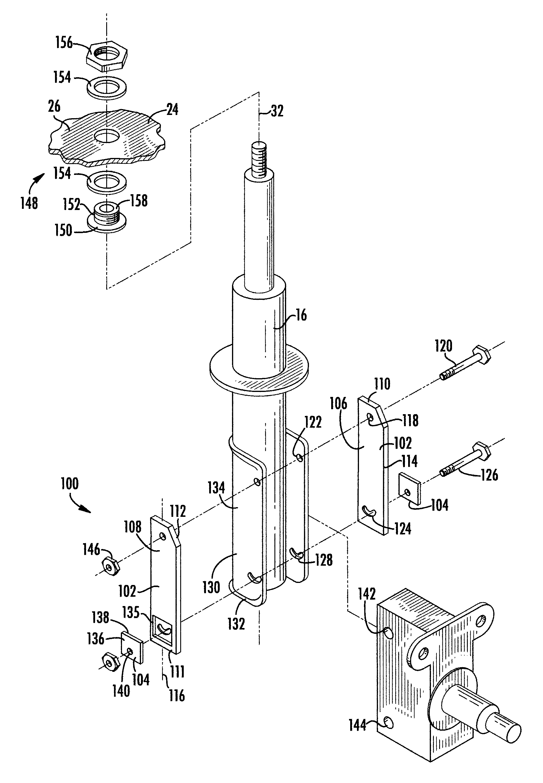 Front suspension tuning apparatus