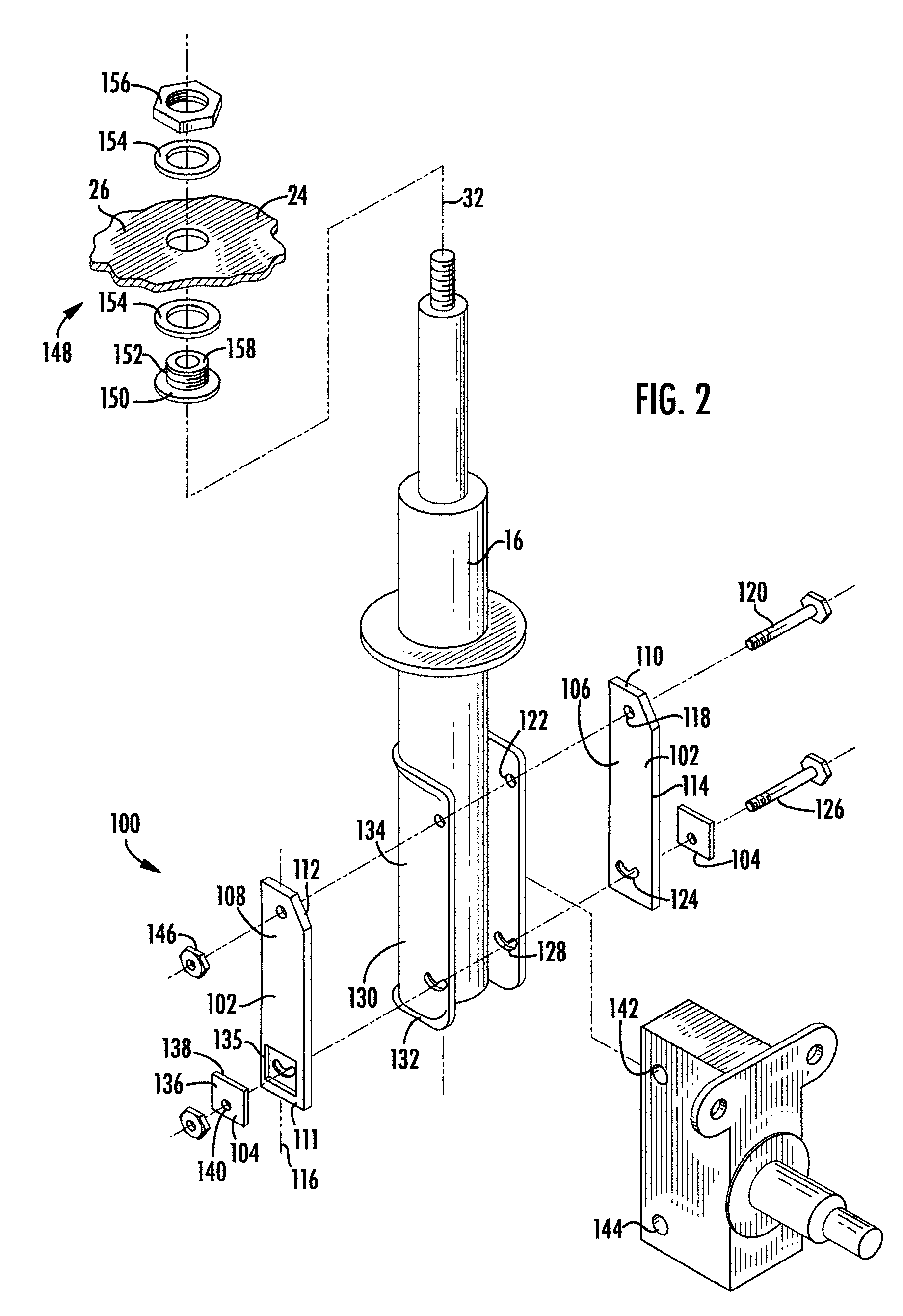 Front suspension tuning apparatus