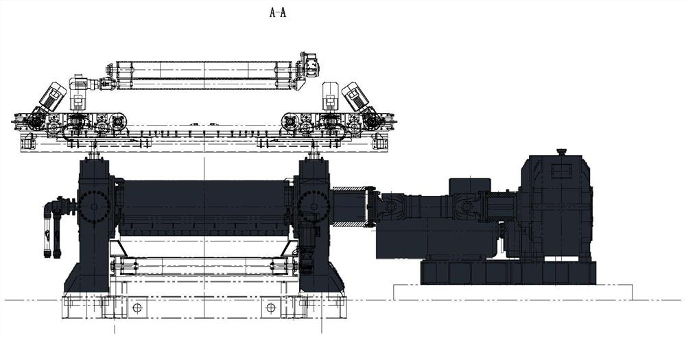 One-step mixing production process for ethylene propylene diene monomer