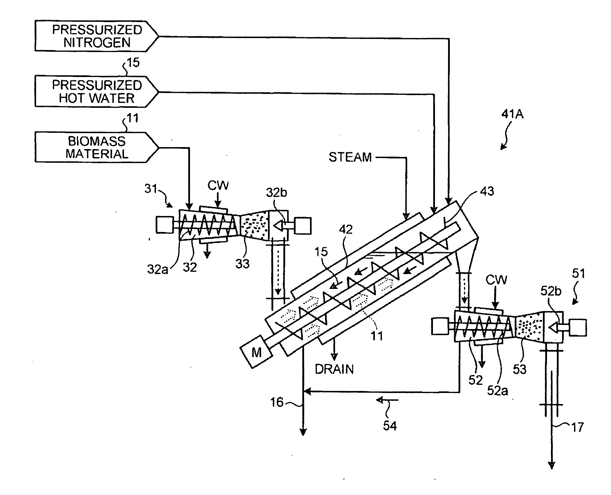 Biomass hydrothermal decomposition apparatus and method