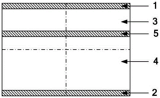 A molding method of a double-layer foam sandwich structure resin-based composite material