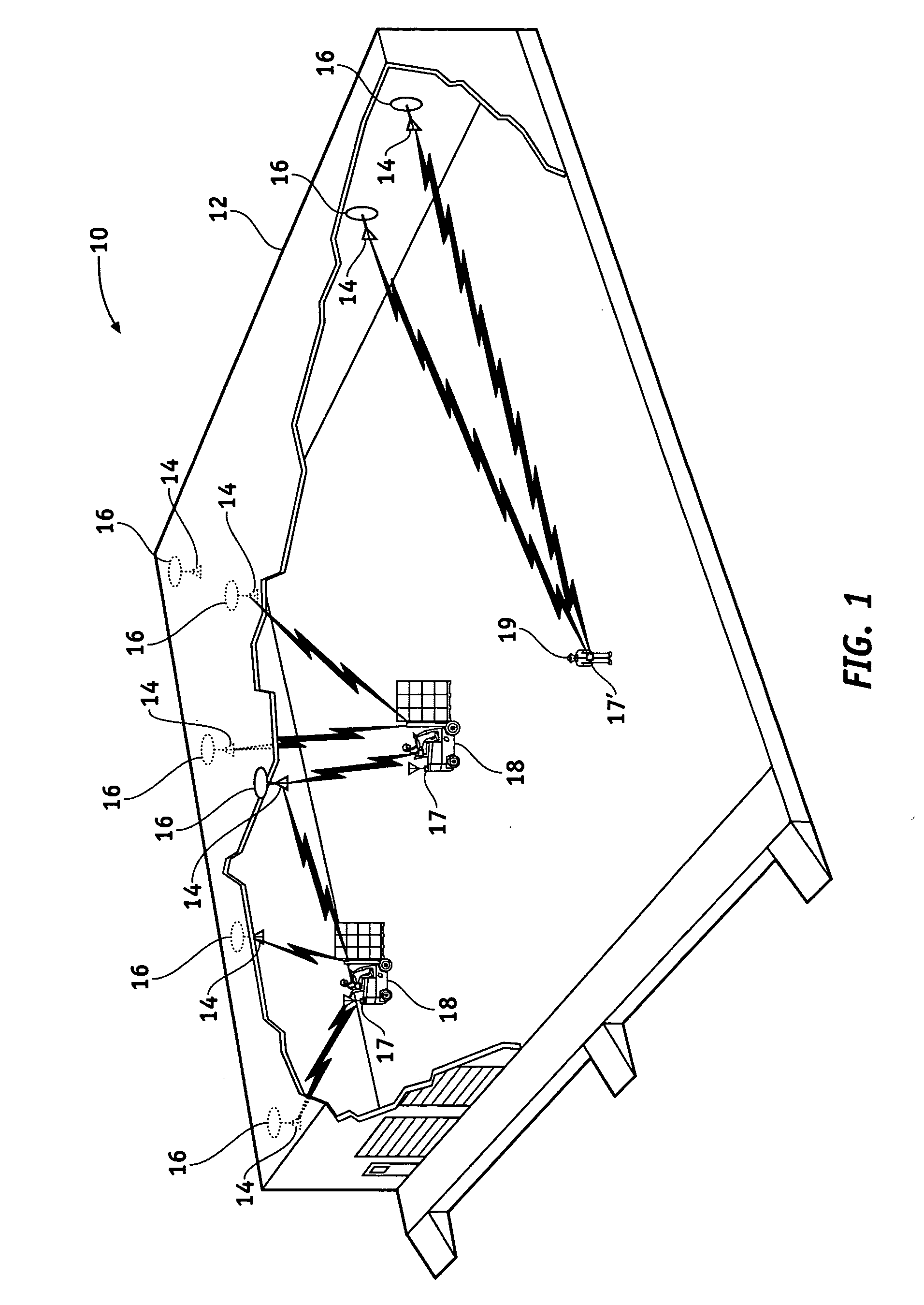 Reverse infrastructure location system and method