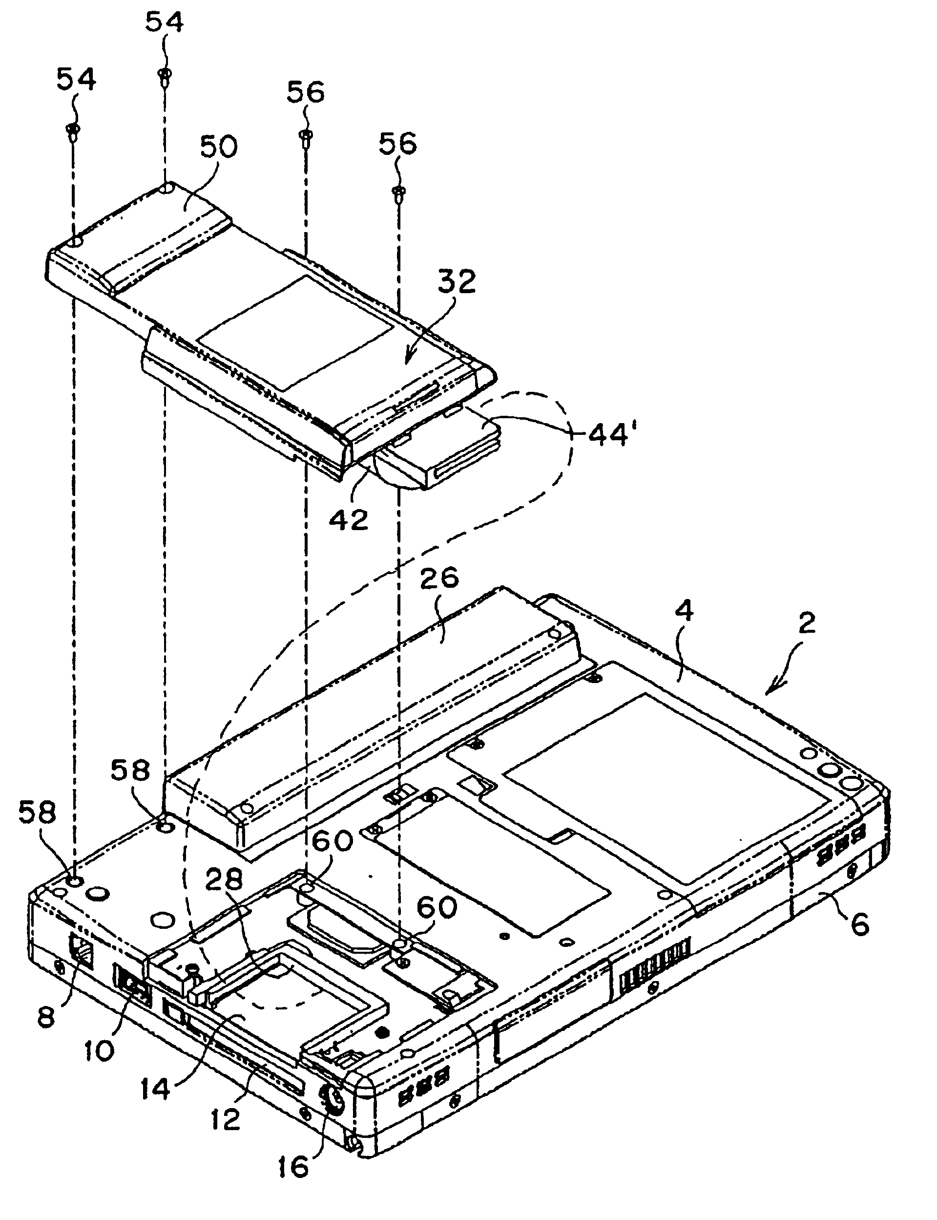 Information processing device and external unit