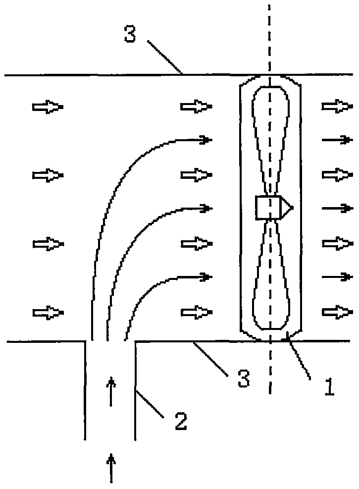 Ventilating and air blowing device and ventilating and air blowing equipment made by ventilating and air blowing device