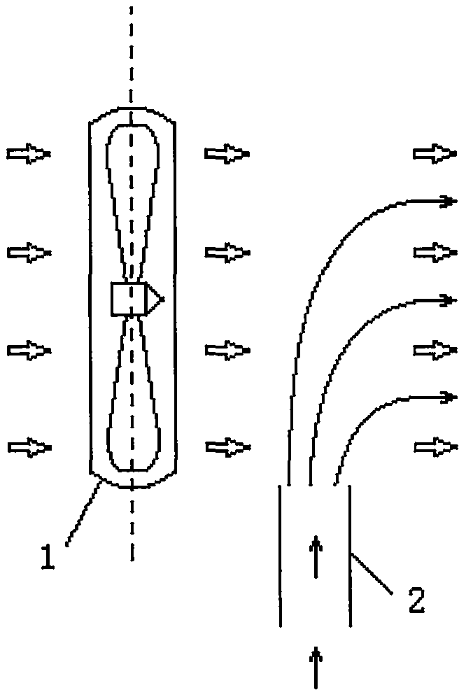 Ventilating and air blowing device and ventilating and air blowing equipment made by ventilating and air blowing device