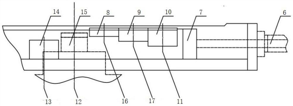 Device and method for calibrating position of stepped pad on rolling mill