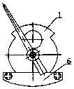Pointer rotor flowmeter
