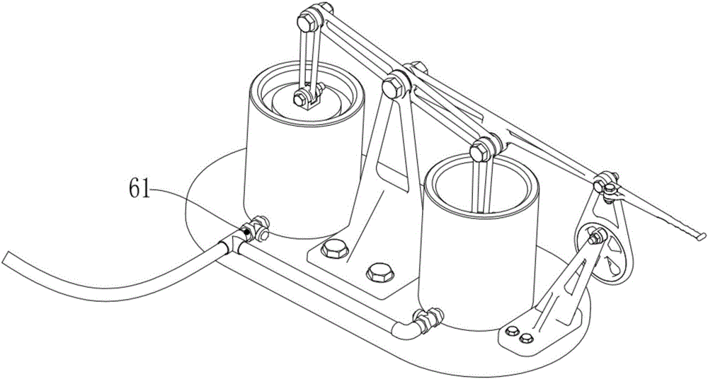 Continuous water suction pump used for agricultural irrigation