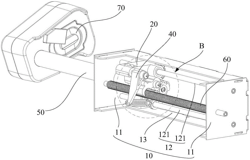 Syringe driving mechanism and injection pump