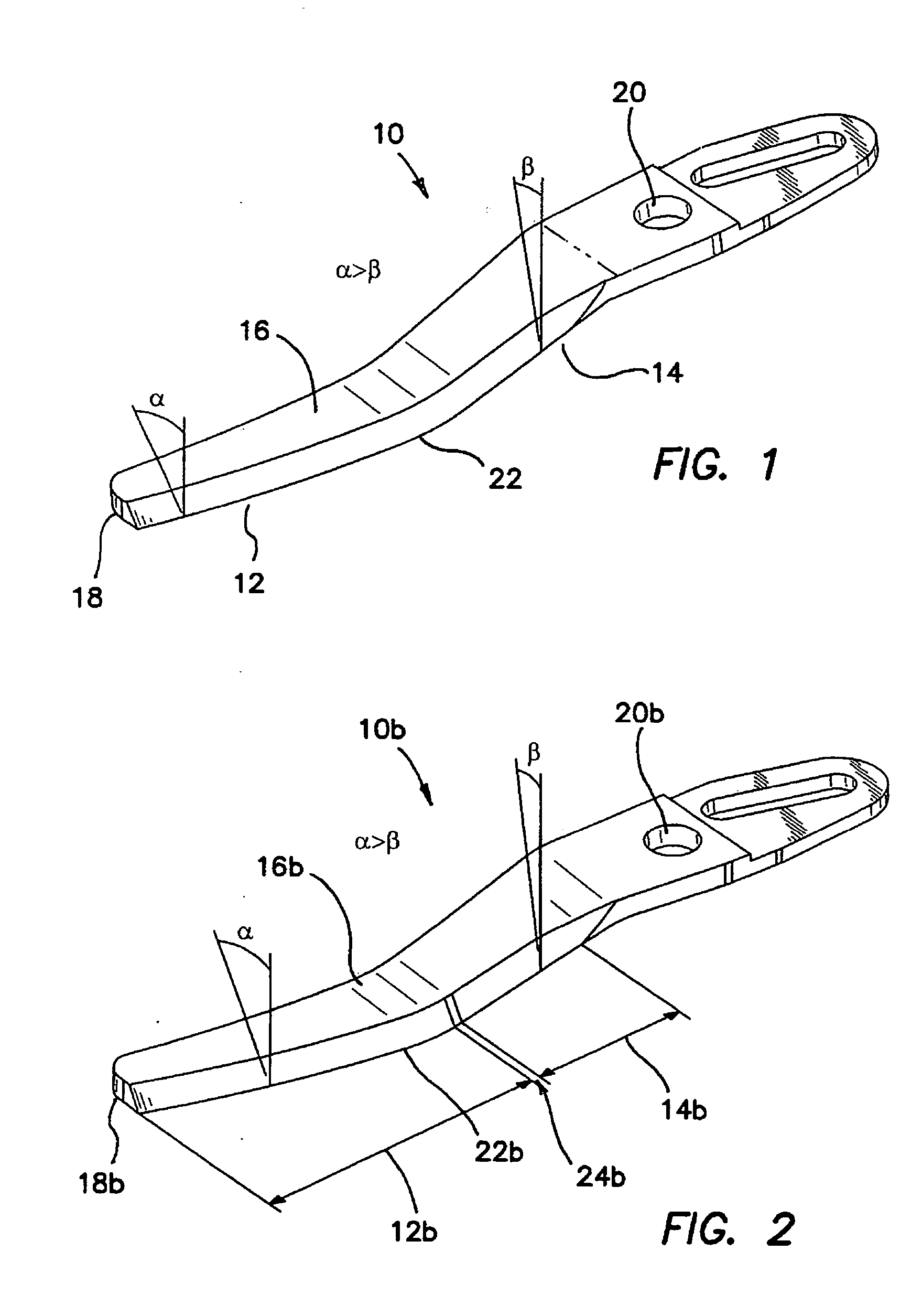 Multiple-angle scissor blade