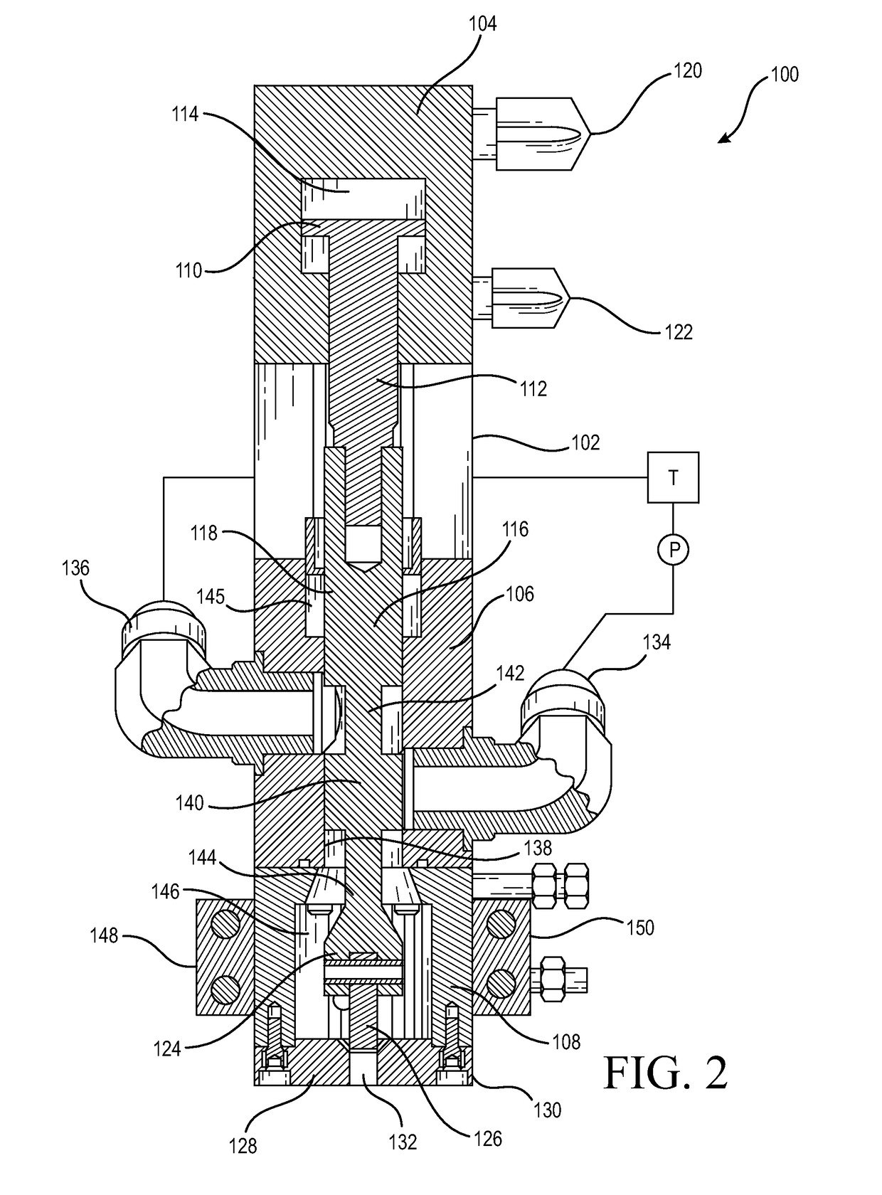 Plunger-type dispensing valve for the rapid deposition of adhesive to road pavement surfaces for enabling the fixation of pavement markers to road pavement surfaces