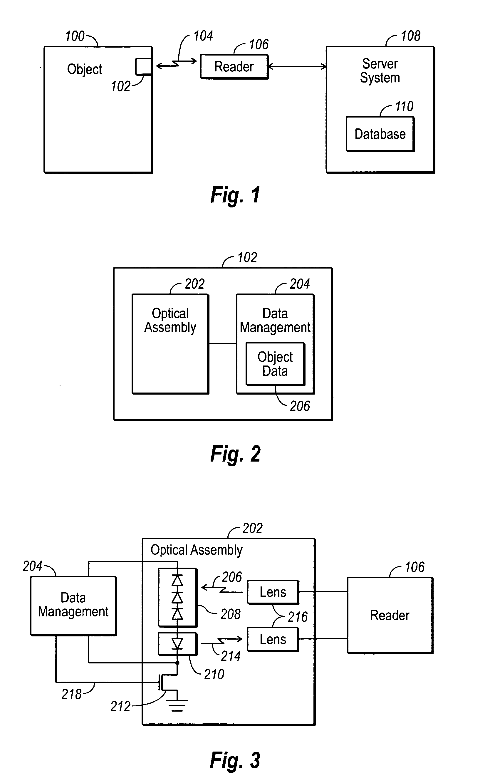 Optical identification chips