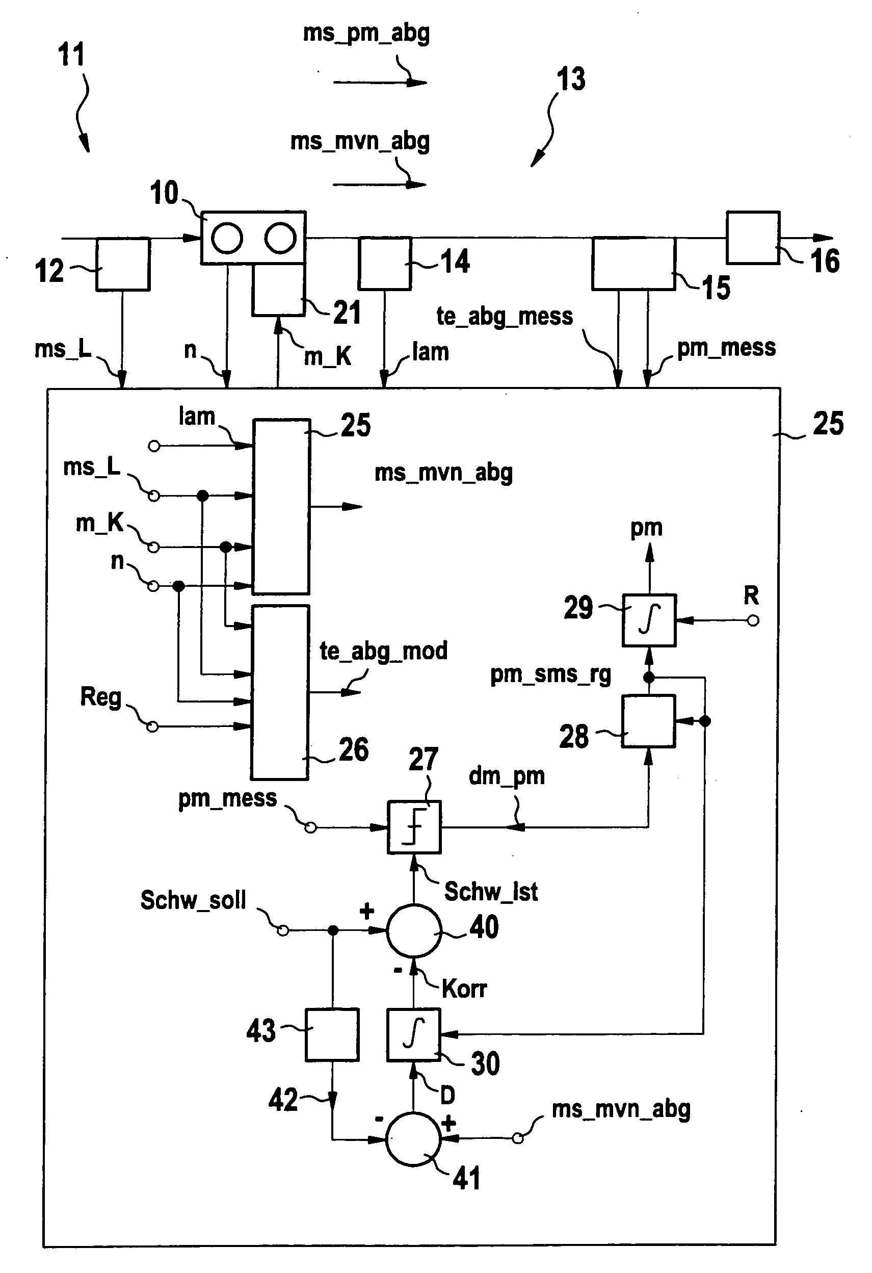 Method for operating a sensor for recording particles in a gas stream and device for implementing the method