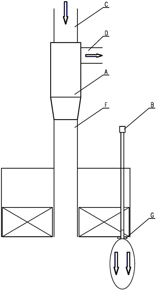 Oil-saving type swirling flow burner port ignition device of W-type boiler