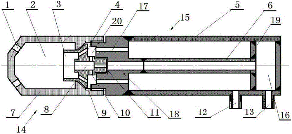 Oil-saving type swirling flow burner port ignition device of W-type boiler