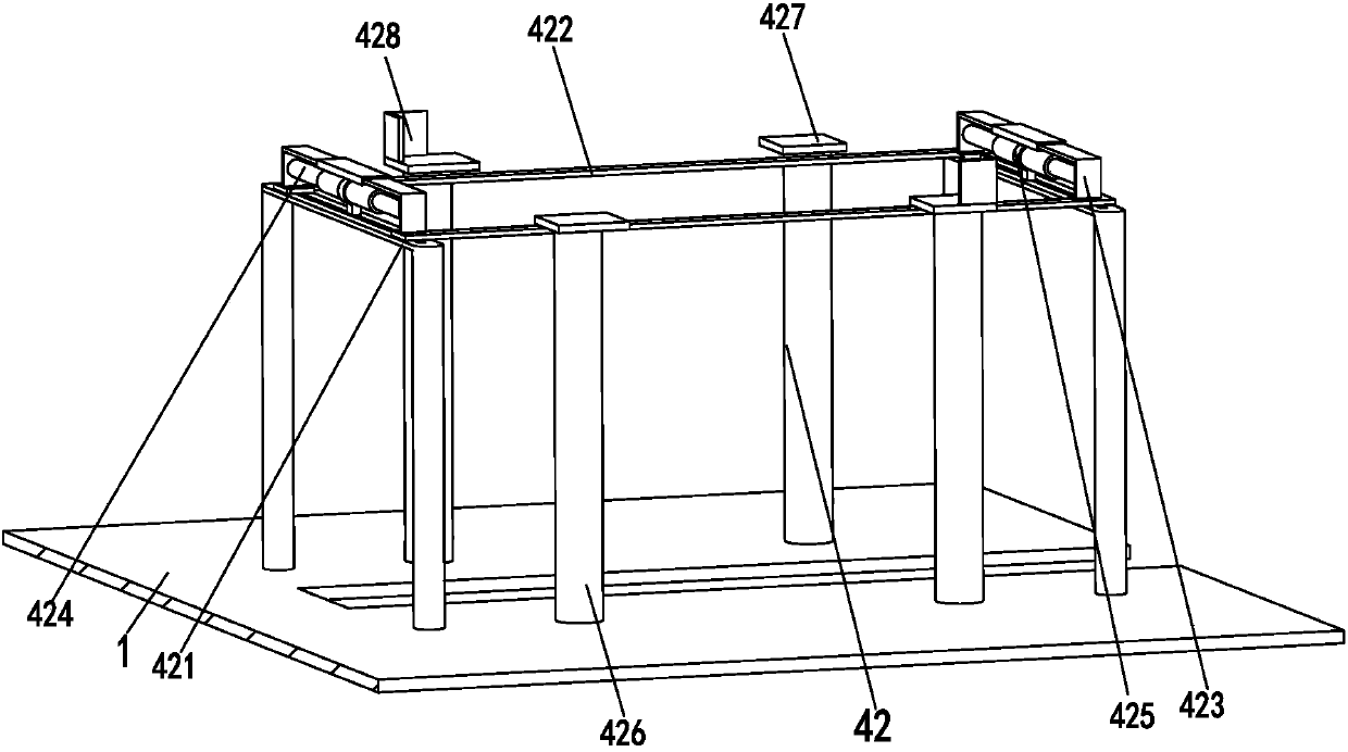 Agricultural hydroponic vegetable harvesting and retreating robot