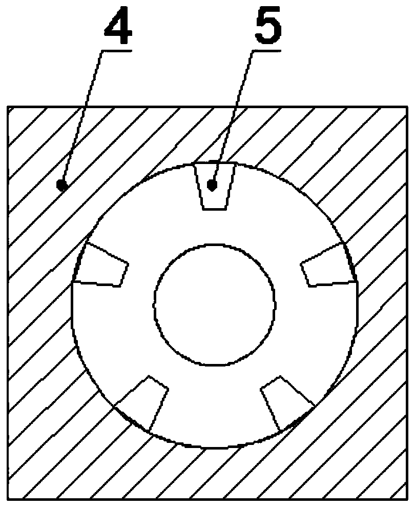 A chemical erosion peeling machine