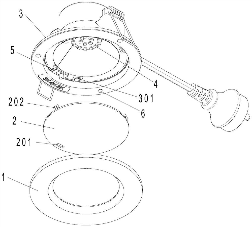 LED lamp enabling convenience in adjusting light-emitting color and replacing surface cover