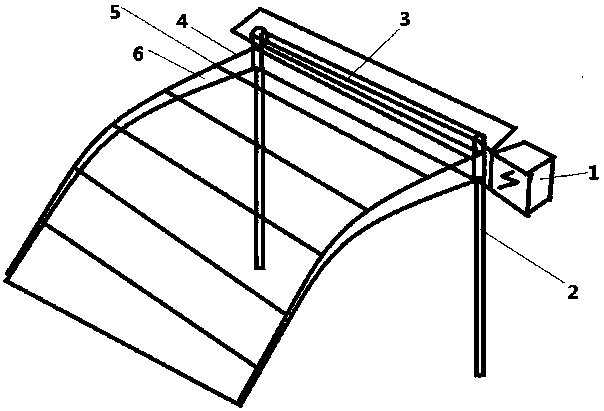 Insulation device special for greenhouse