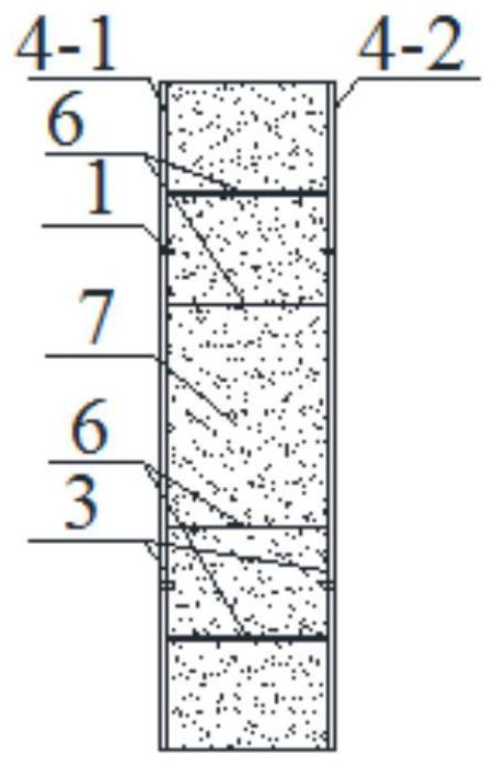 Straw concrete light steel keel self-insulation wallboard and construction method thereof