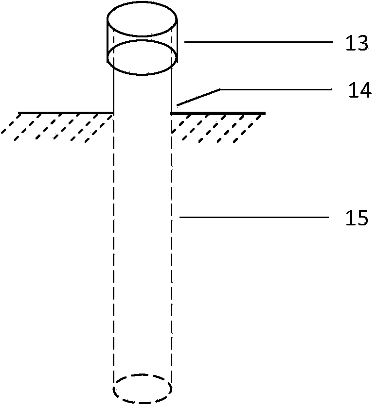 Method for monitoring nitrogen and phosphorous leaching loss of paddy soil under fertilizing condition