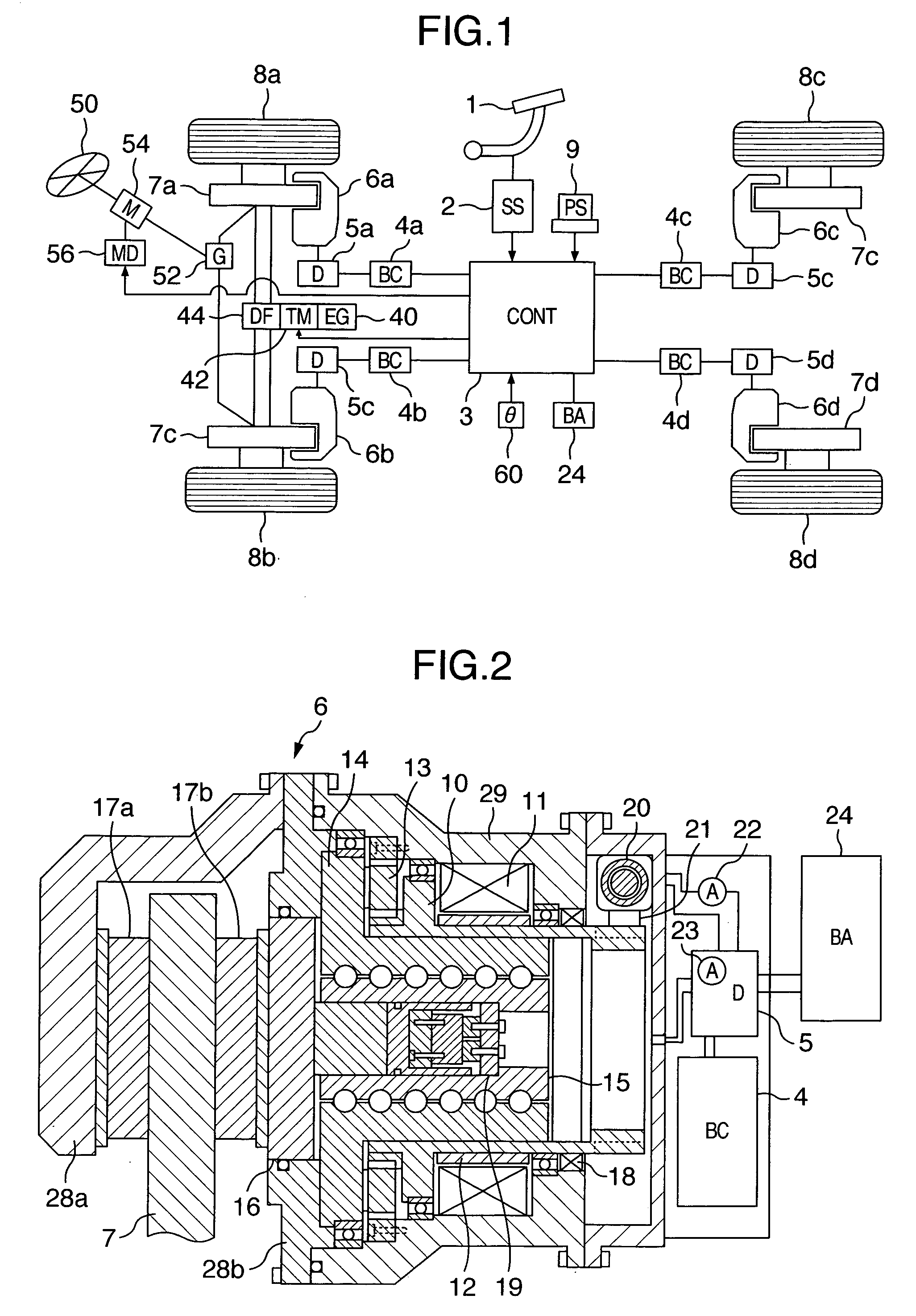 Electro-mechanical brake system and electro-mechanical brake apparatus used therefor