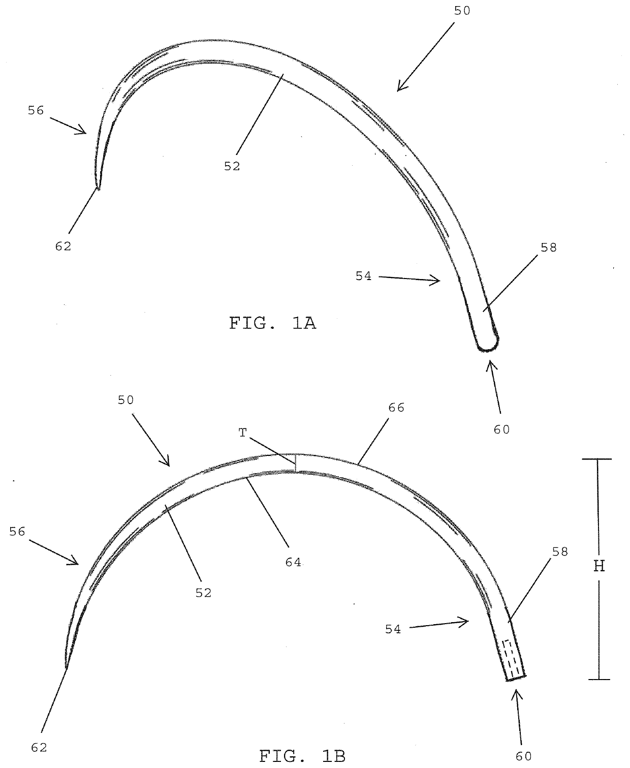 Composite suture needles having elastically deformable sections