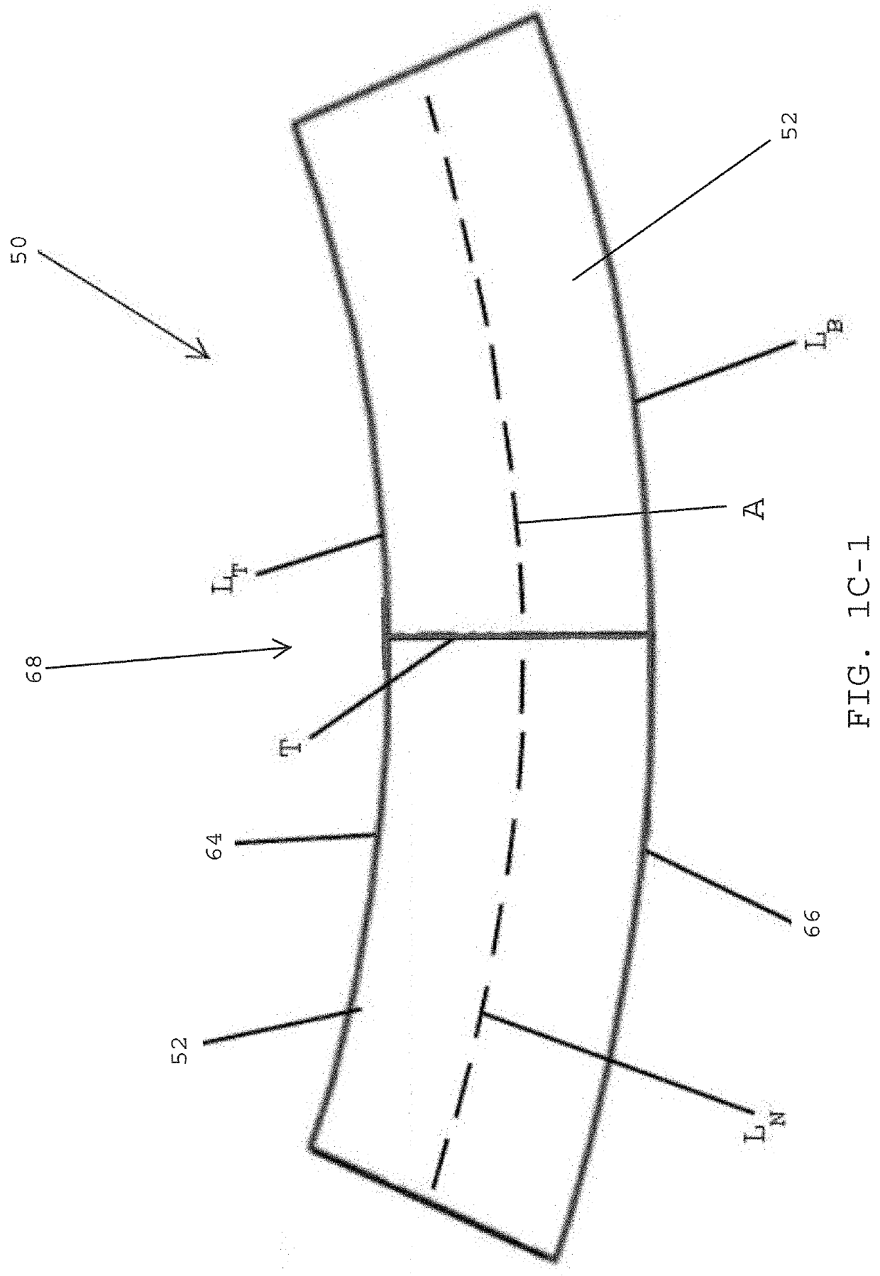 Composite suture needles having elastically deformable sections