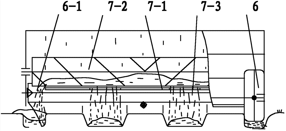 Soil-throwing type all profiling film laminating machine capable of pressing film vertically and horizontally and performing rotary tillage of earth surface