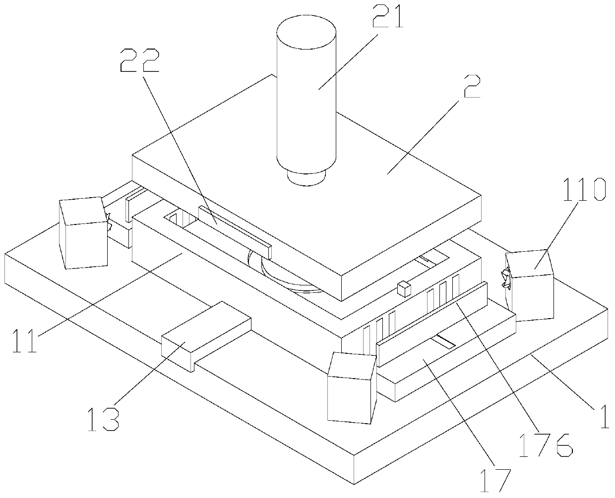 Optimized production method of high-efficiency low-noise axial flow fan