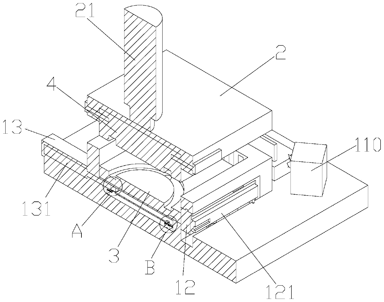 Optimized production method of high-efficiency low-noise axial flow fan